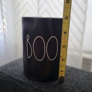 Rae Dunn Boo/Pumpkin Face Halloween Unburned Candle NWOT